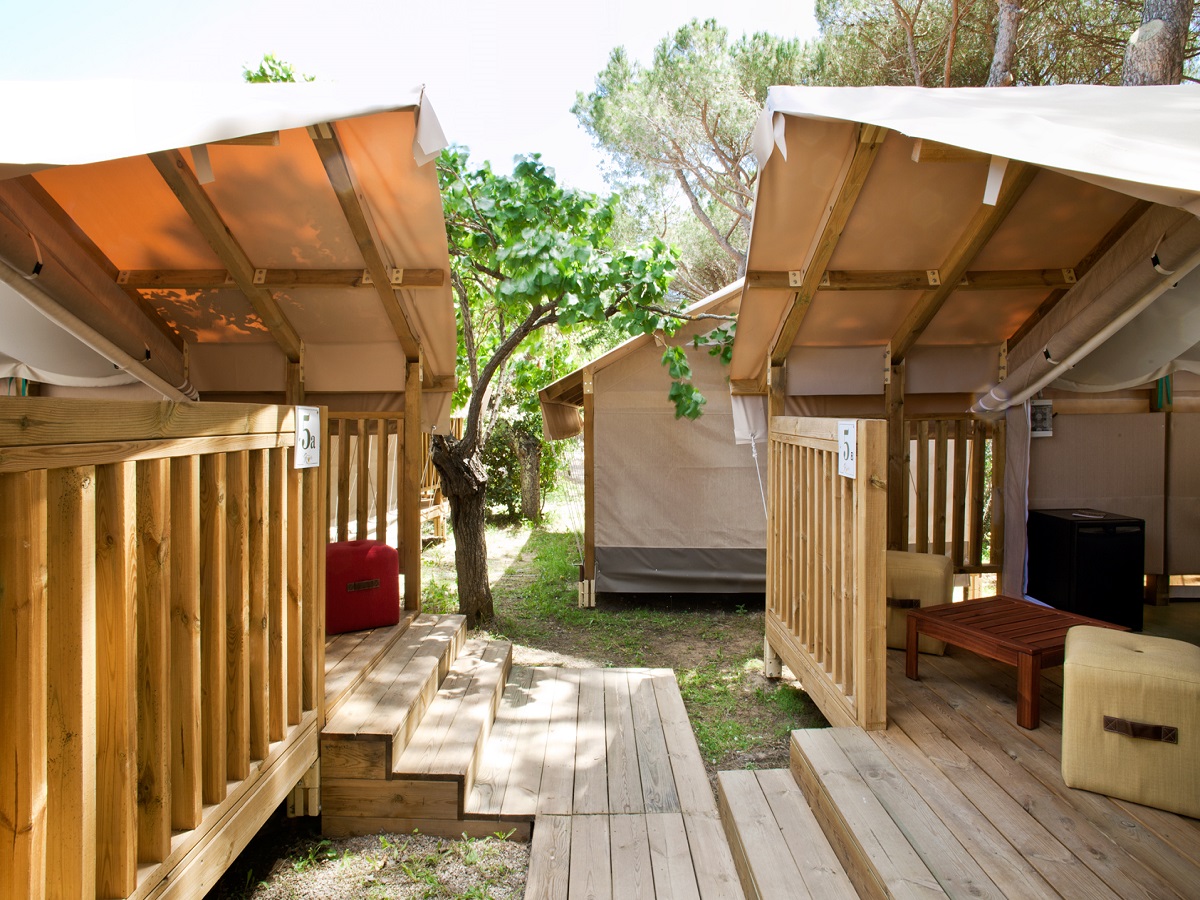 Le nuove tende del Rocchette Glamping