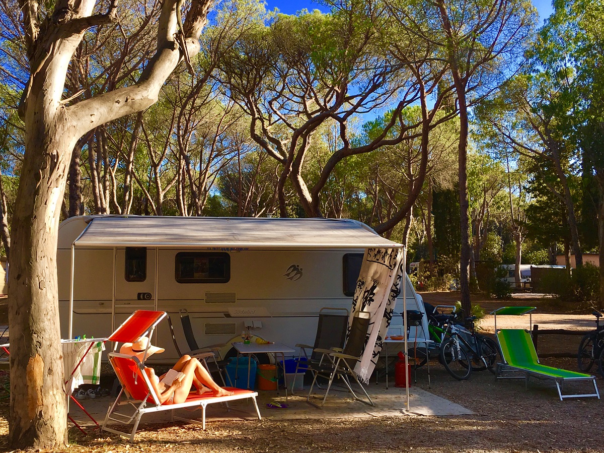 Entspannen Sie sich auf dem Campingplatz - Rocchette Camping Village