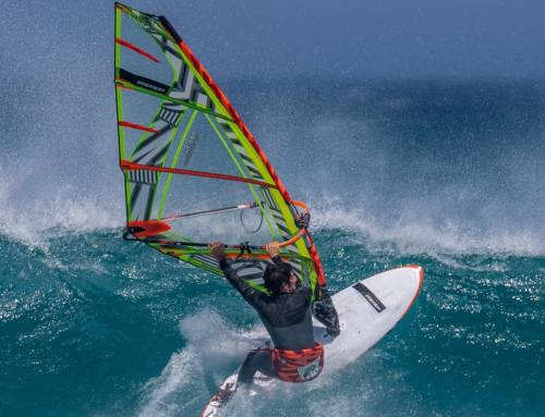 Planche à voile en vacances