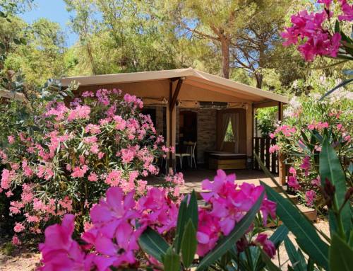 En Toscane vacances glamping pour les familles