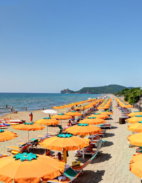 Spiaggia delle Rocchette - Camping Village le Rocchette