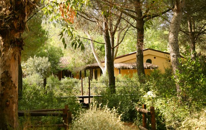 Bungalow au bord de la mer en Toscane