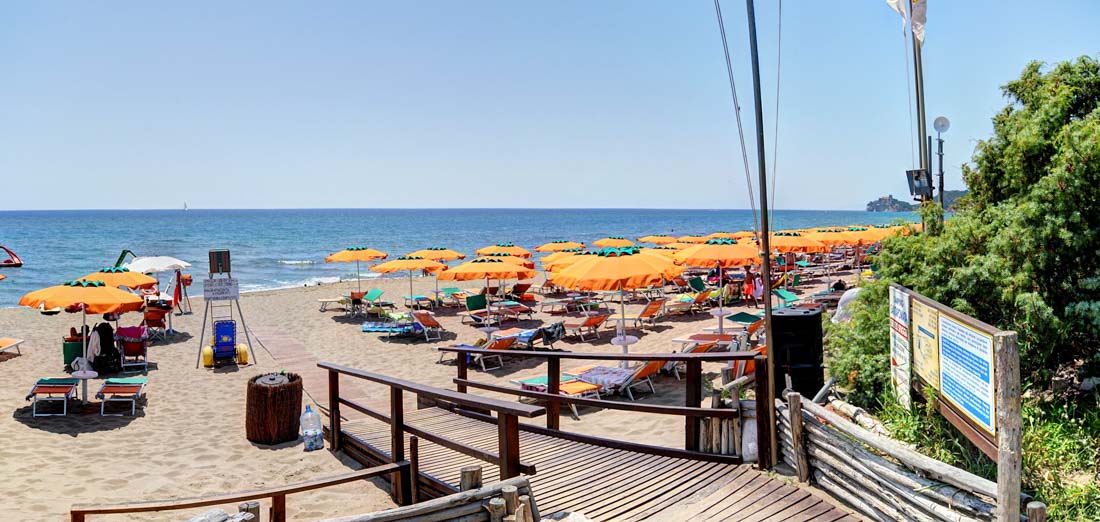 Spiaggia delle Rocchette - Camping Village le Rocchette