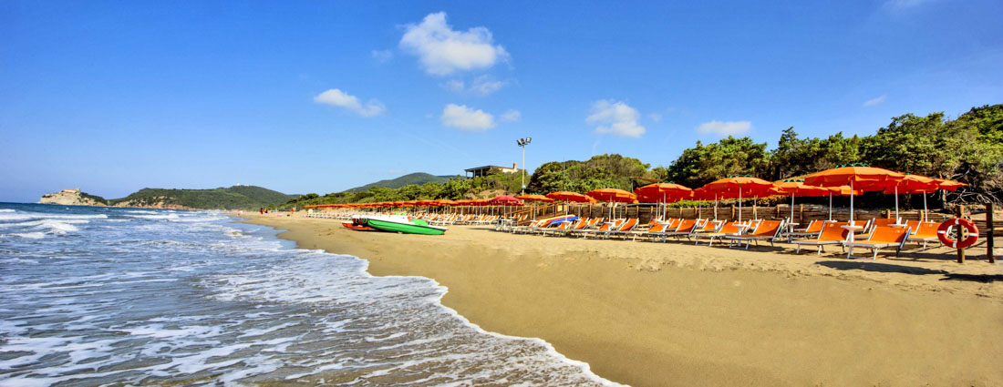 Spiaggia delle Rocchette - Camping Village Rocchette